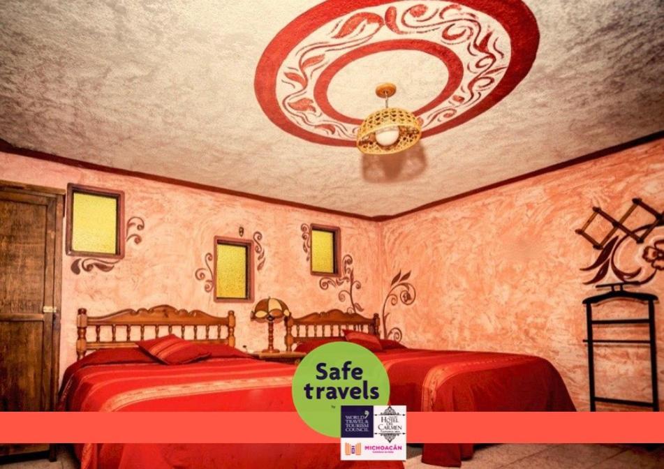 Hotel Del Carmen Tlalpujahua de Rayón 外观 照片
